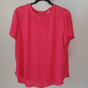 3/$18 Hot Pink Blouse